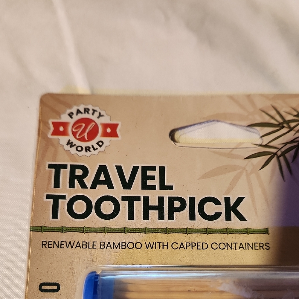 adidas Travel Toothpick Set with Colorful Caps - Picture 4 of 4
